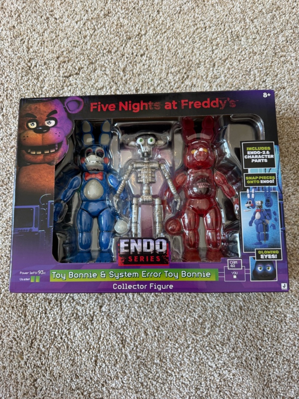 Five Nights at Freddy’s endo series toy Bonnie system error toy Bonnie figure